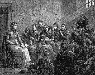 Sarah Martin at the Tollhouse Gaol in Great Yarmouth by English School
